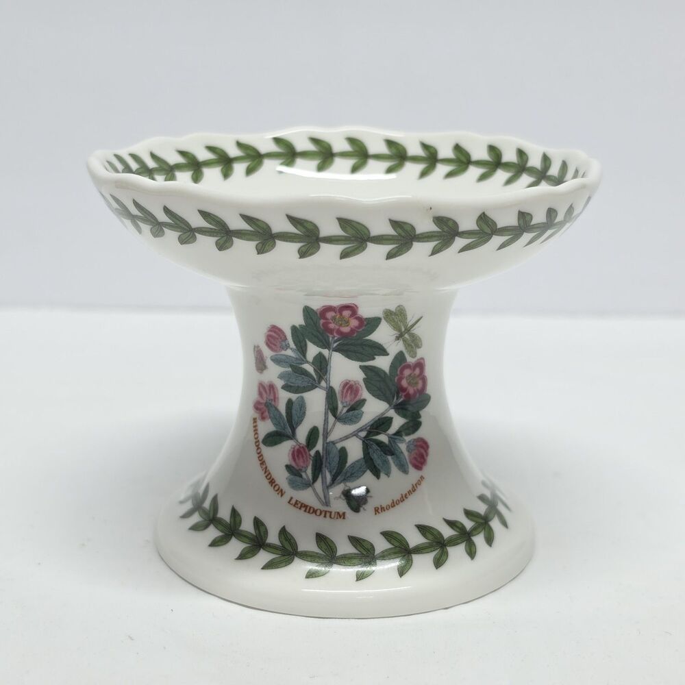 Portmeirion Botanic Garden Dual Purpose Candlestick Candle Holder 3.5" Floral